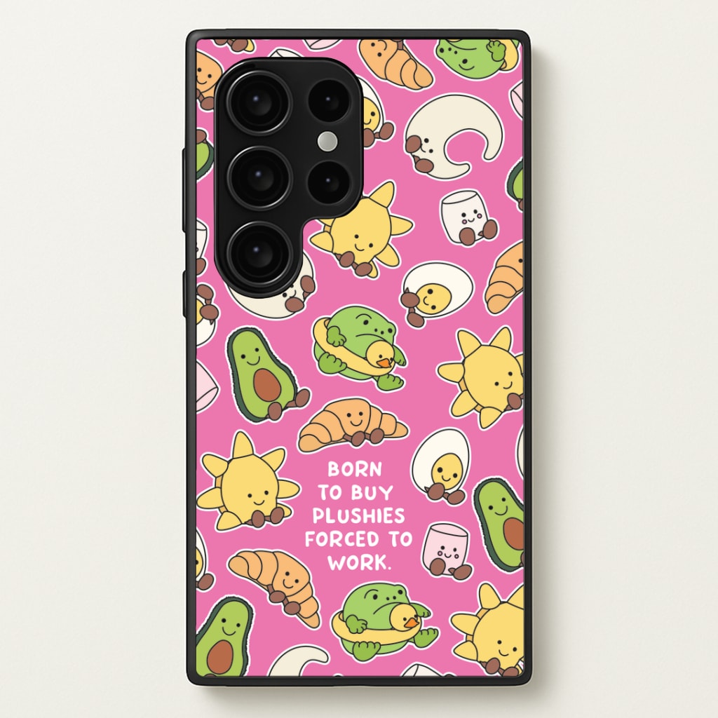 Born To Buy Plushy Phone Case