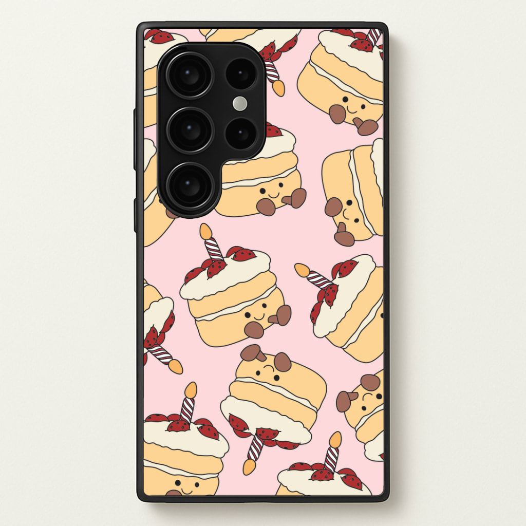 Cake Pattern - Plushy Phone Case