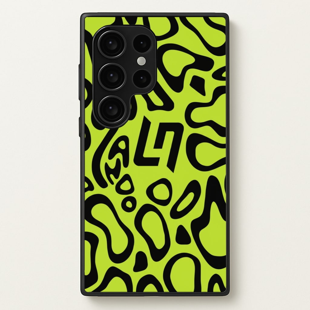 Norris Helmet Pattern Phone Case - Galaxy S24 Ultra / Standard