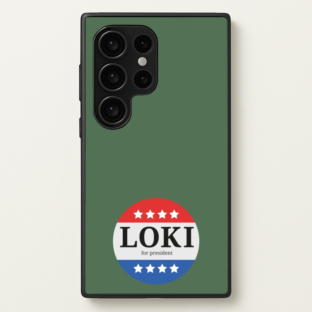 Loki For President Phone Case