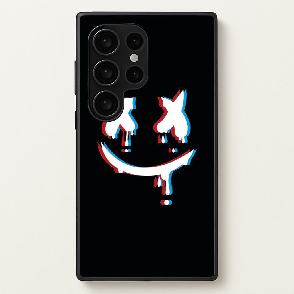 Blue Blur - White Helmet DJ Phone Case