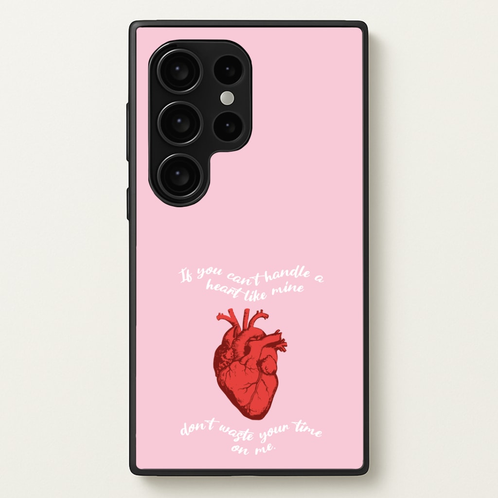 Don't Waste Your Time On Me Phone Case