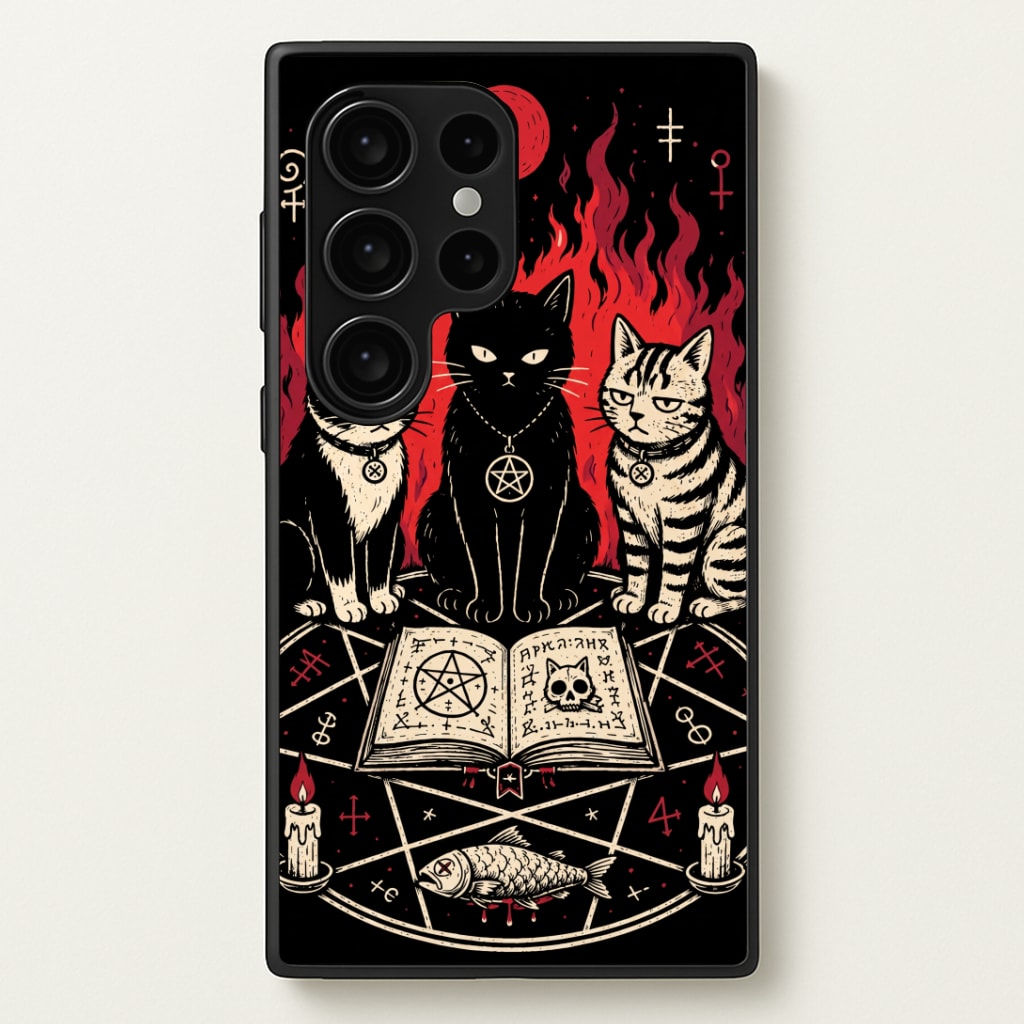 Occult Cat Coven Phone Case