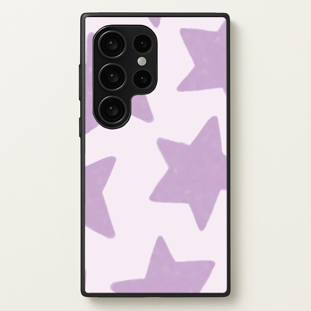 Lilac Stars Phone Case