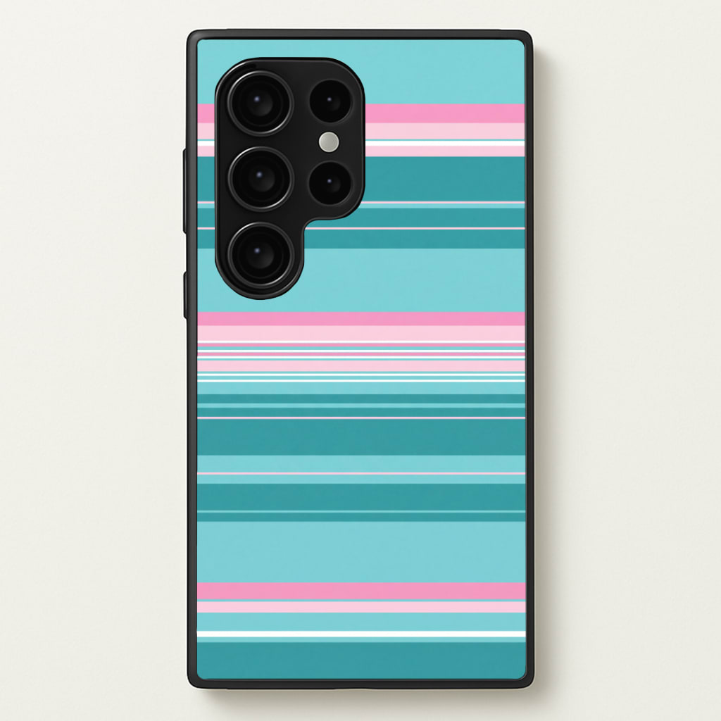 Candy Stripe Blush Phone Case
