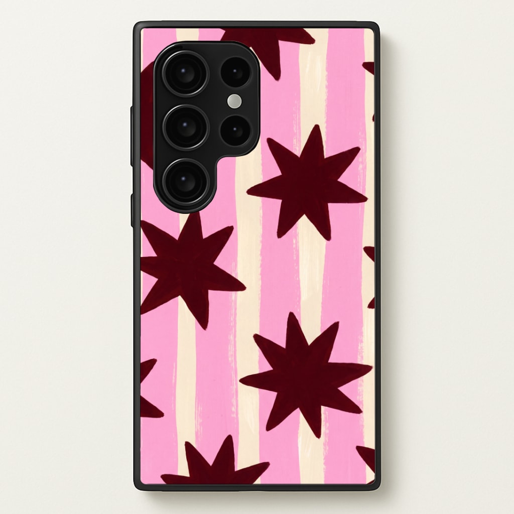 Painted Stripes And Stars Phone Case