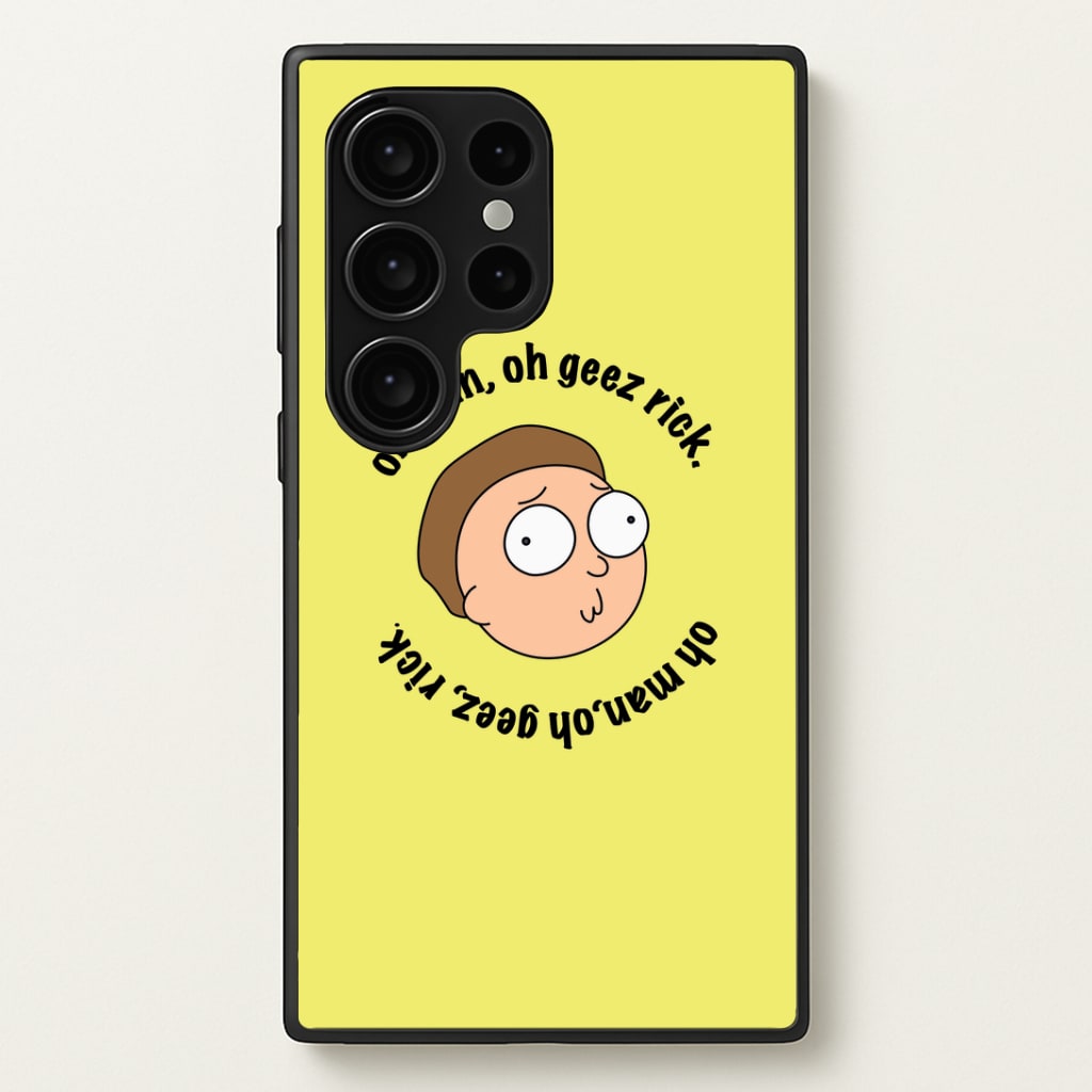 Oh man, oh geez Rick - RAM Phone Case