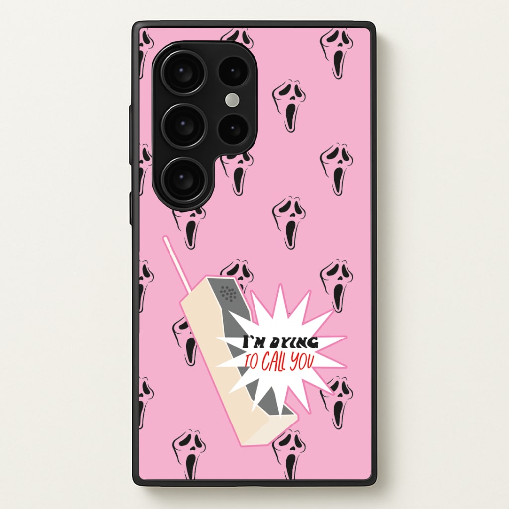 I'm Dying To Call You - Scream Phone Case