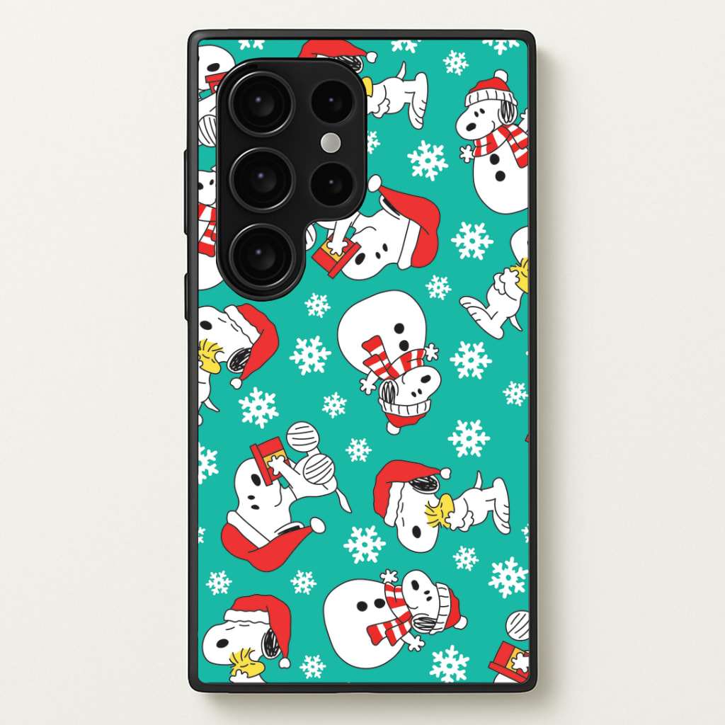 Christmas Cartoon Beagle Pattern Phone Case