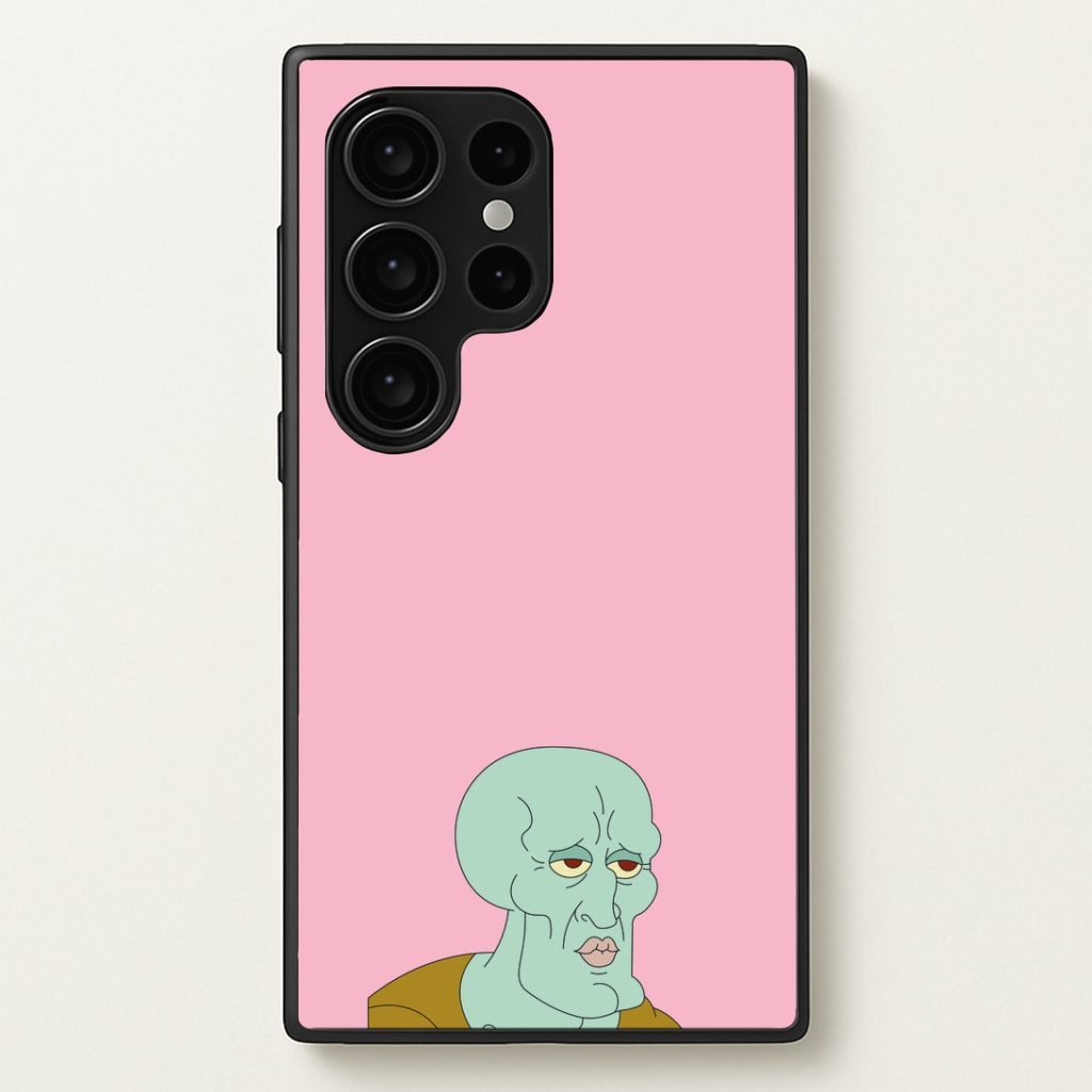 Muscly Squidward Phone Case