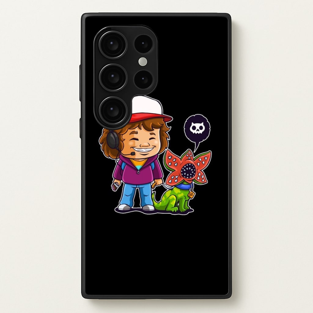 Dustin and The Demogorgon Phone Case