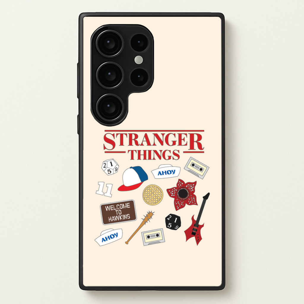 Stranger Things Cartoon Icons Phone Case
