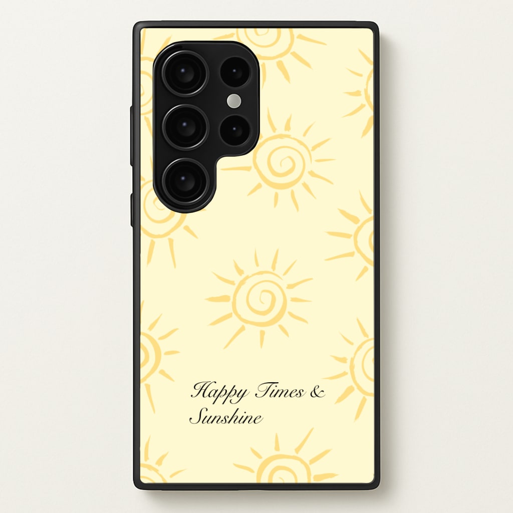 Happy Times And Sunshine Phone Case