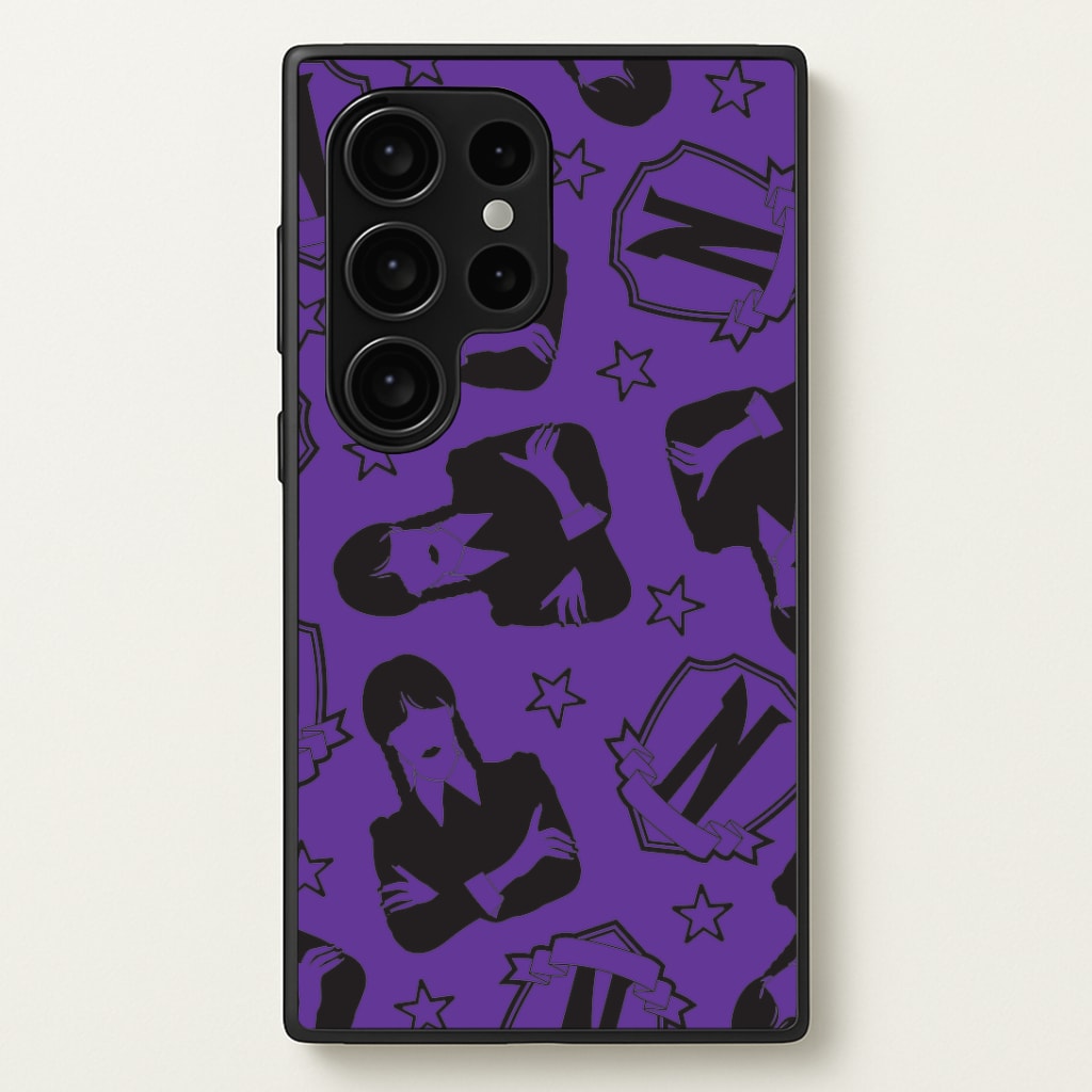 Wednesday Pattern Phone Case