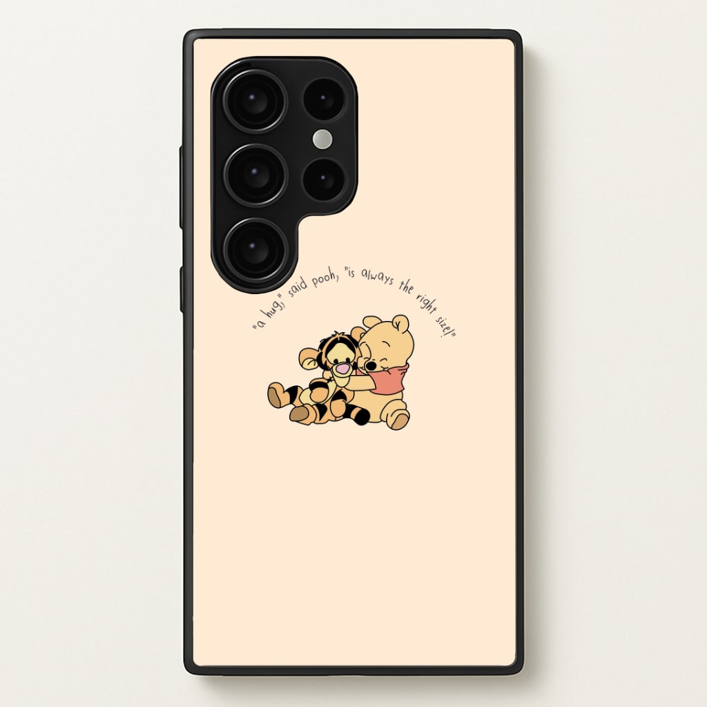 A Hug Said Pooh - Winnie Phone Case - Galaxy S24 Ultra / Standard