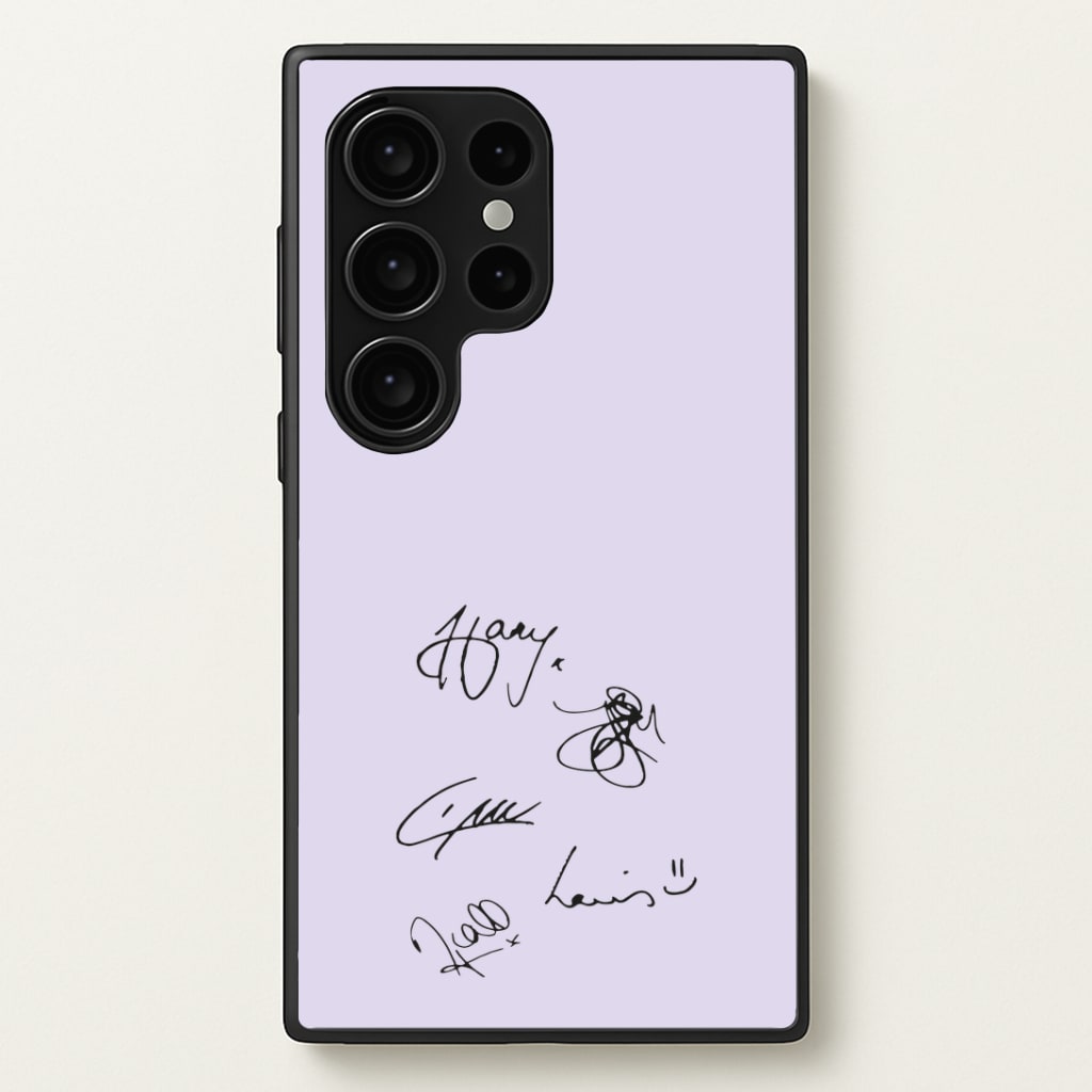 1D Signatures Phone Case
