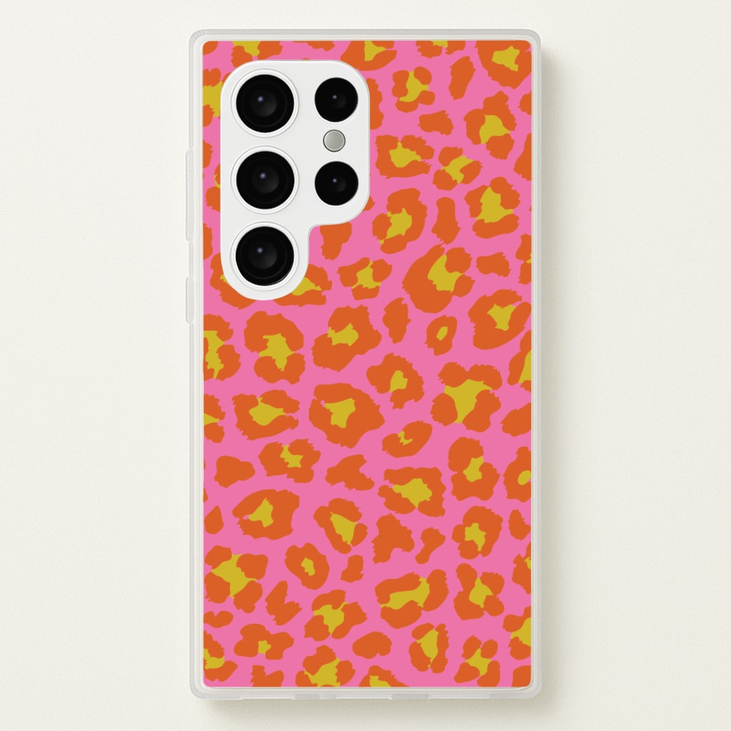 Vibrant Cheetah Print Phone Case