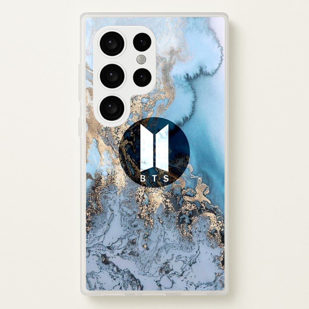 K-Pop Band Logo Marble Phone Case