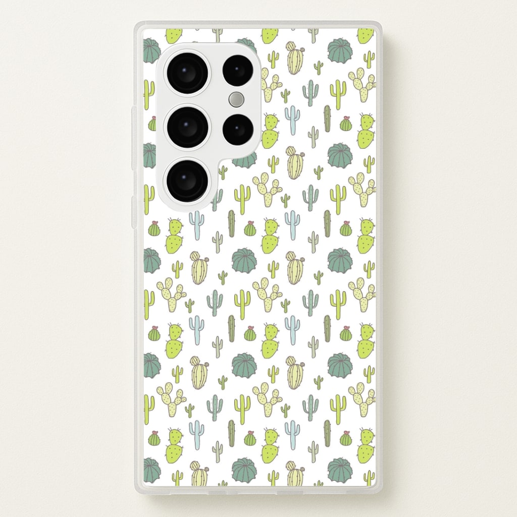 Cactus Pattern Phone Case