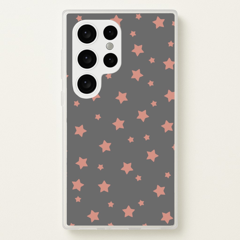Rose Gold Star Pattern Phone Case