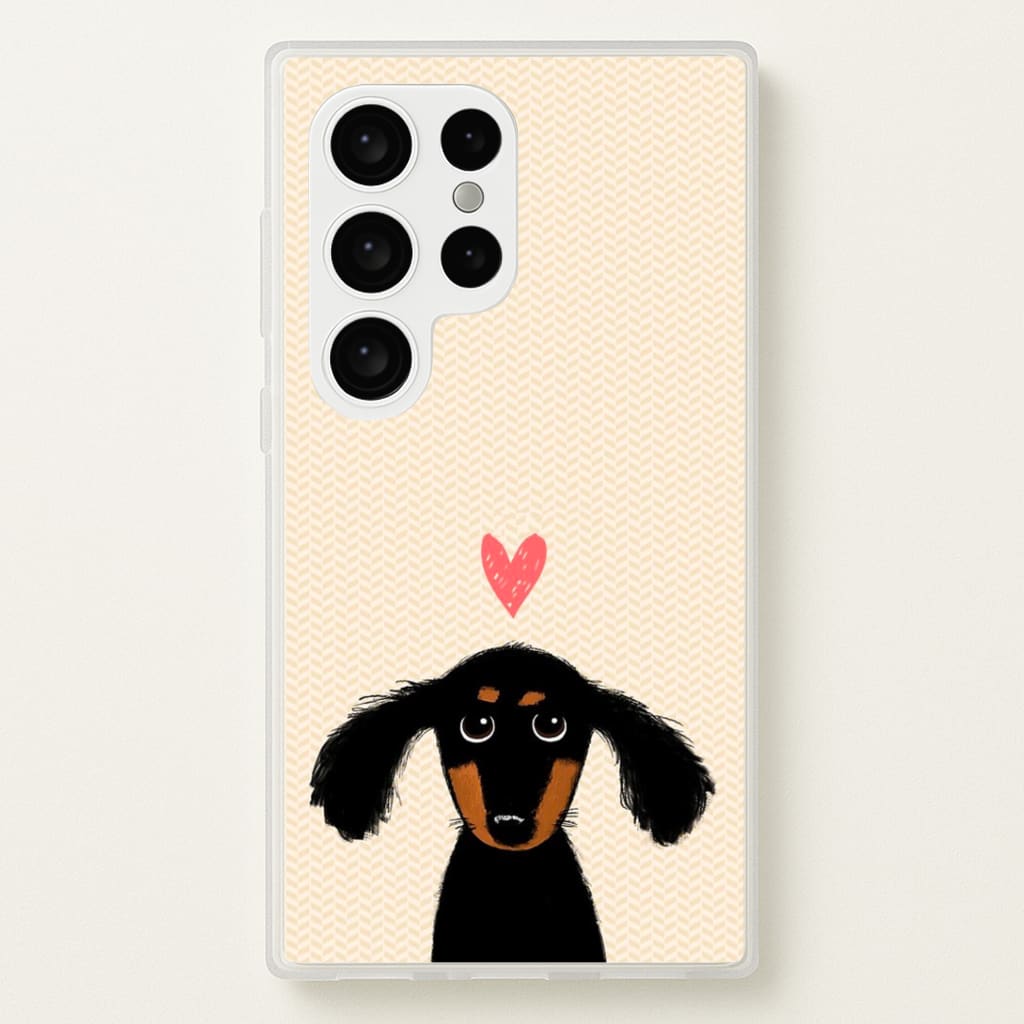 Dachshund Puppy Love Phone Case