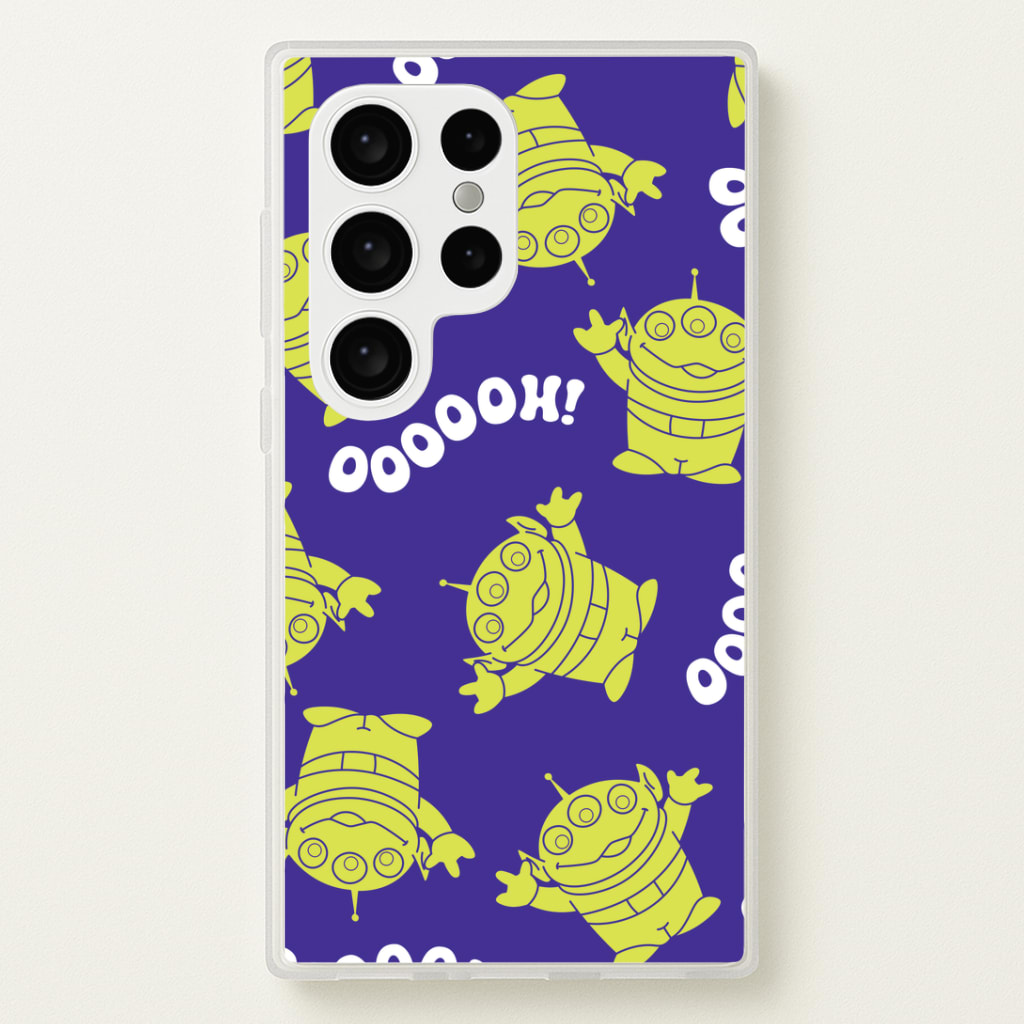 Toy Aliens Silhouette Pattern Phone Case