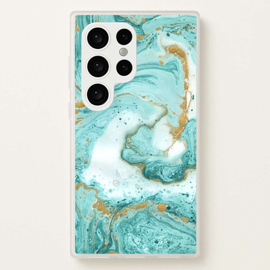 Green Marble Phone Case