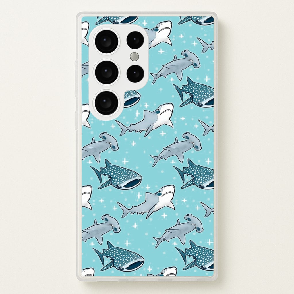 Shark Pattern Phone Case