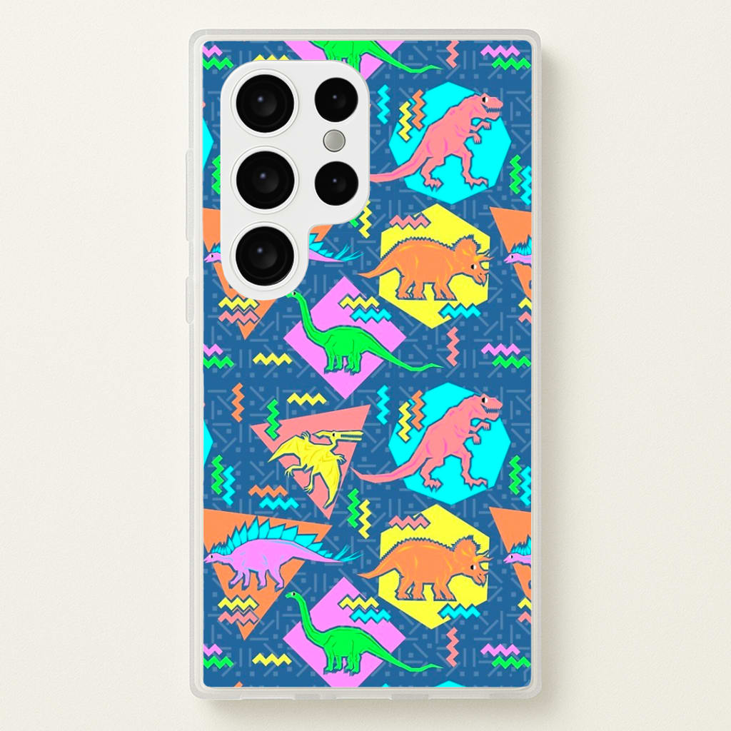 Nineties Dinosaurs Pattern Phone Case