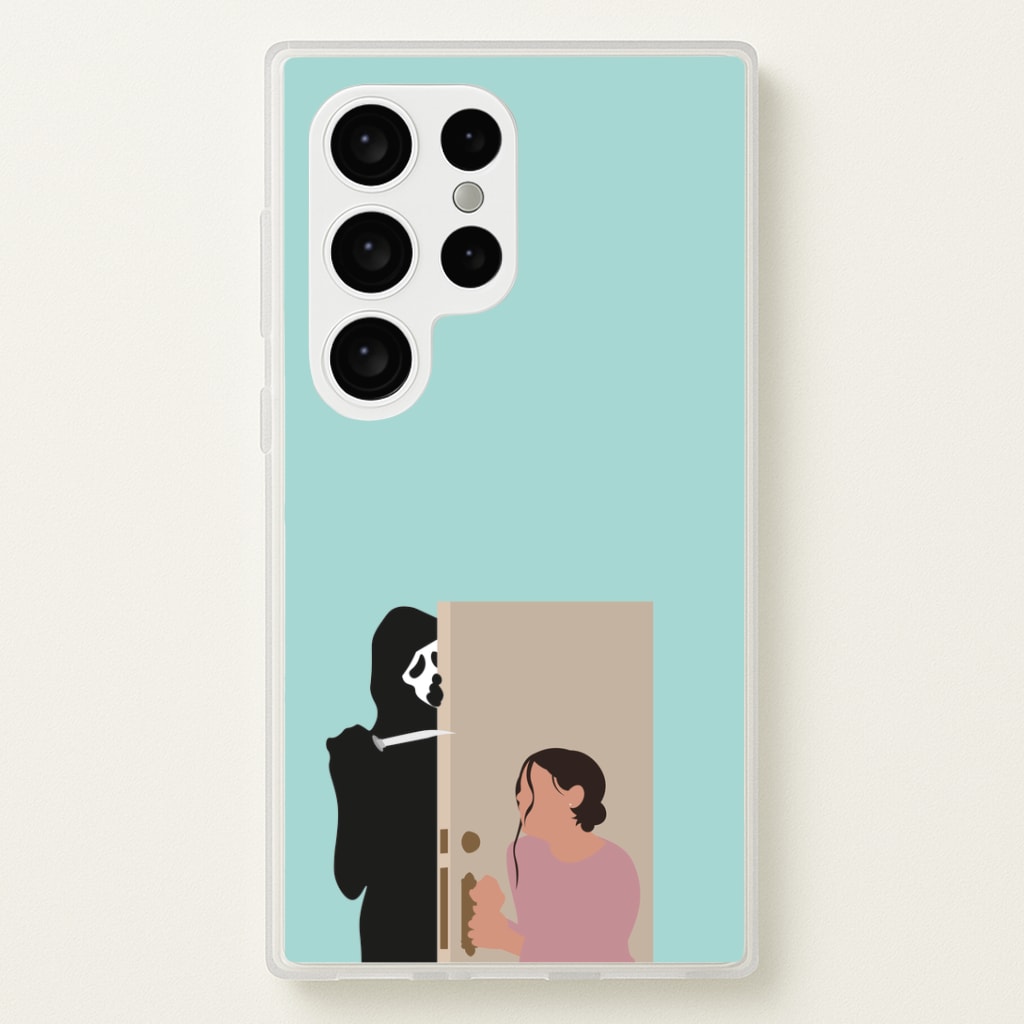 Tara And Ghostface - Scream Phone Case