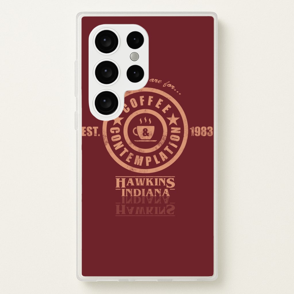 Coffee Contemplation Phone Case