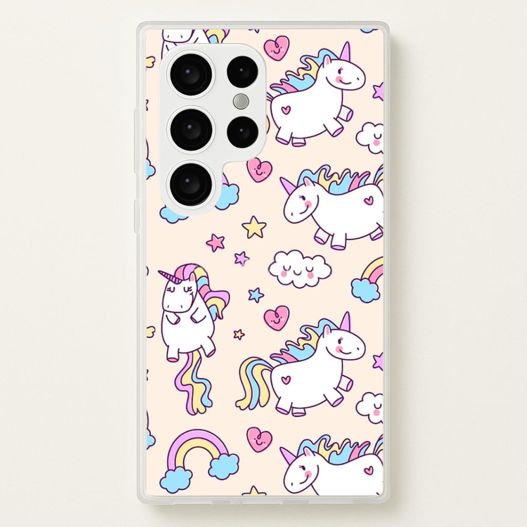 Cute Unicorn Pattern Phone Case