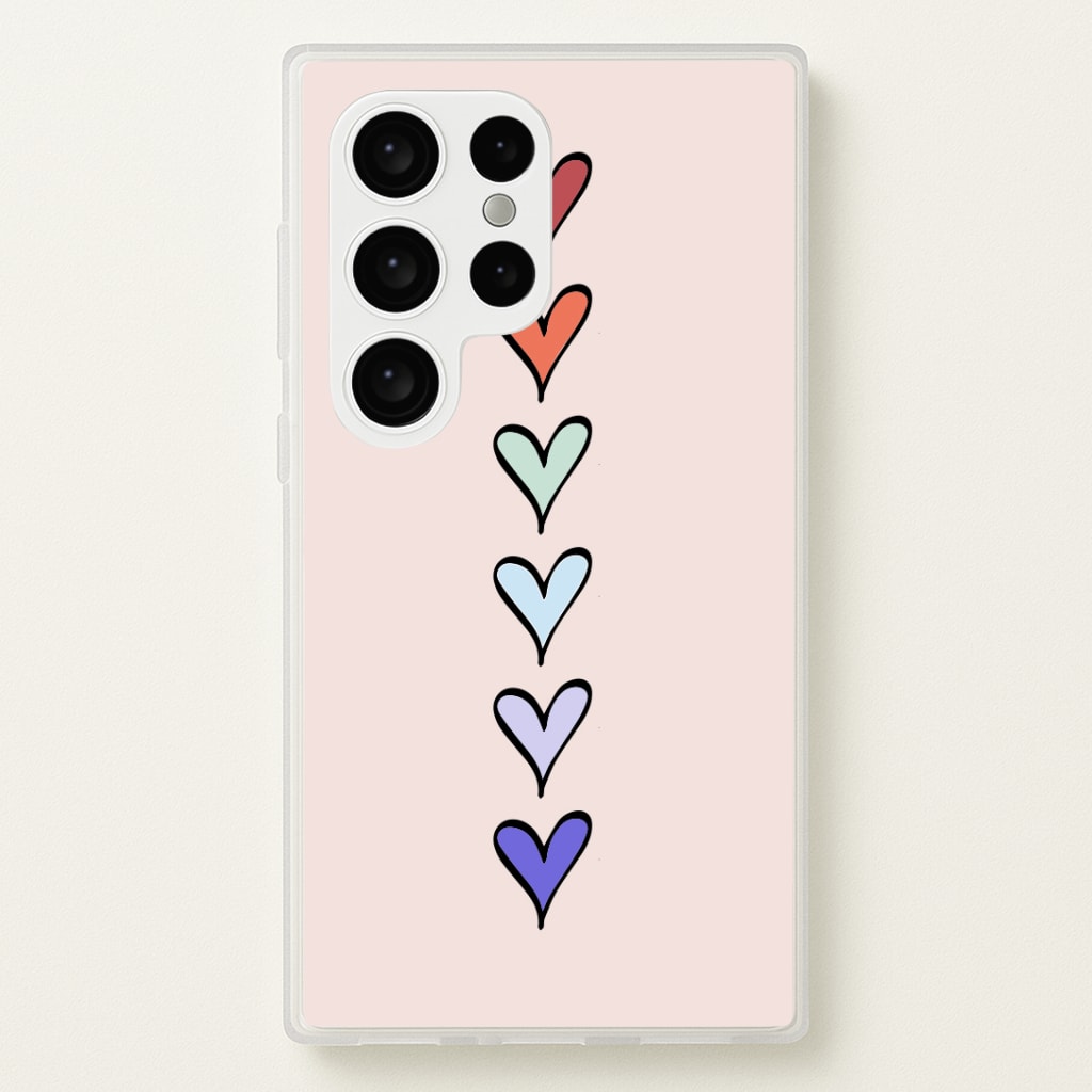 Love Heart Line Phone Case