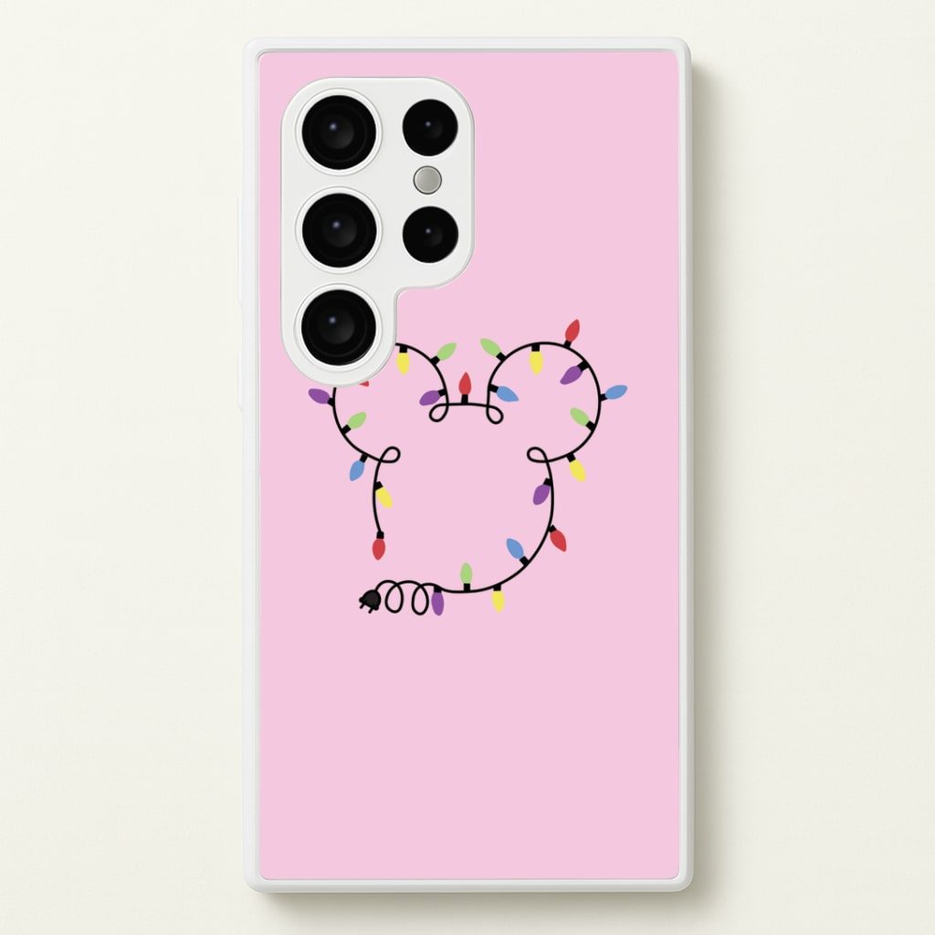 Mouse Christmas Lights Christmas Phone Case