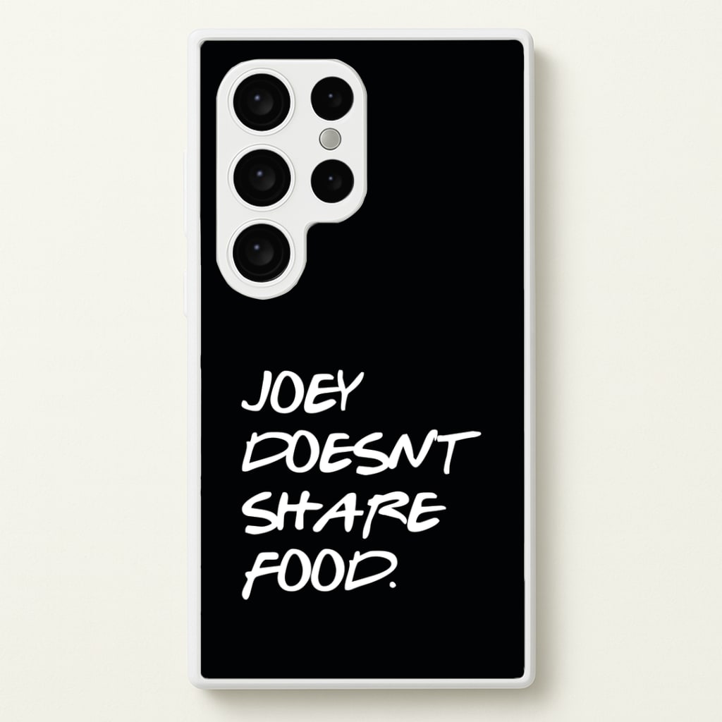 Joey Doesn't Share Food, Black Phone Case