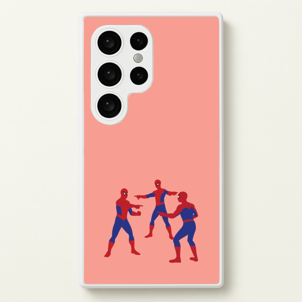 Spider Hero Pointing Meme Phone Case