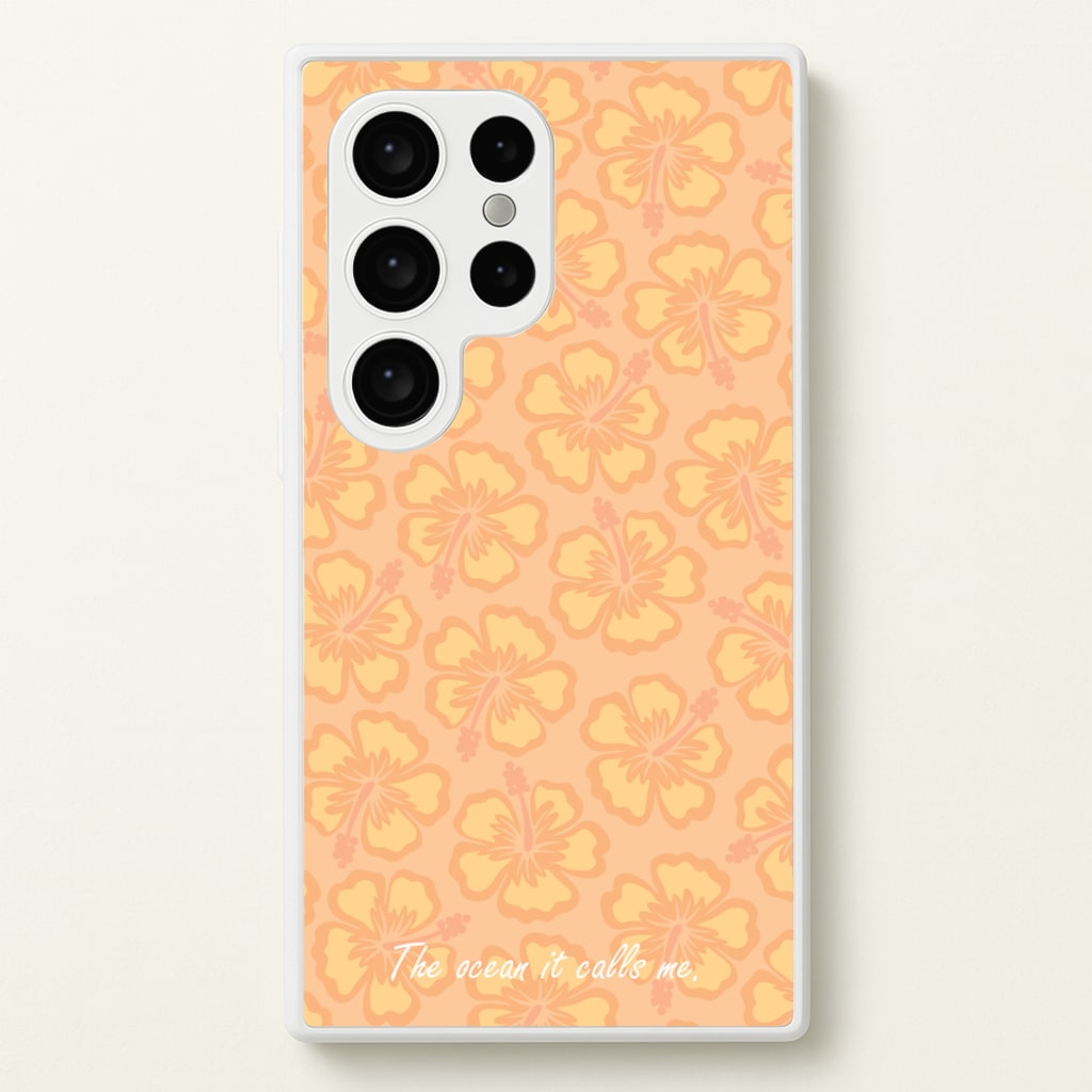 The Ocean It Calls Me Phone Case