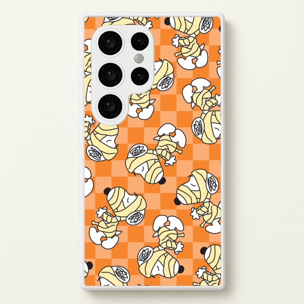 Mummy Cartoon Beagle Pattern Phone Case