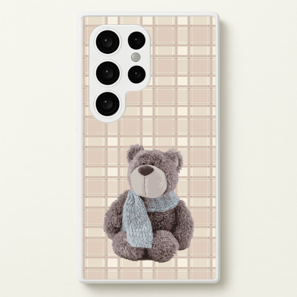 Tartan Teddy Bear Phone Case