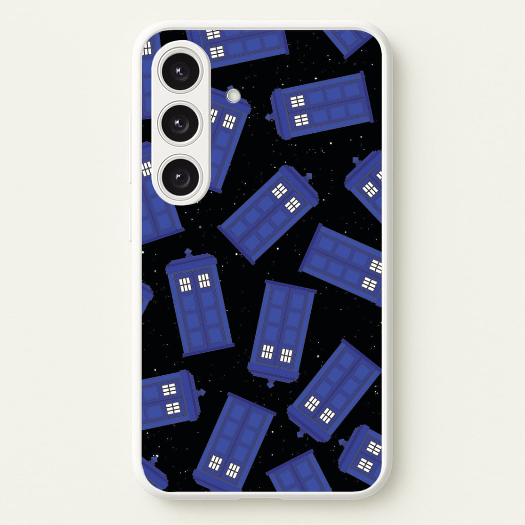 Tardis Pattern Phone Case