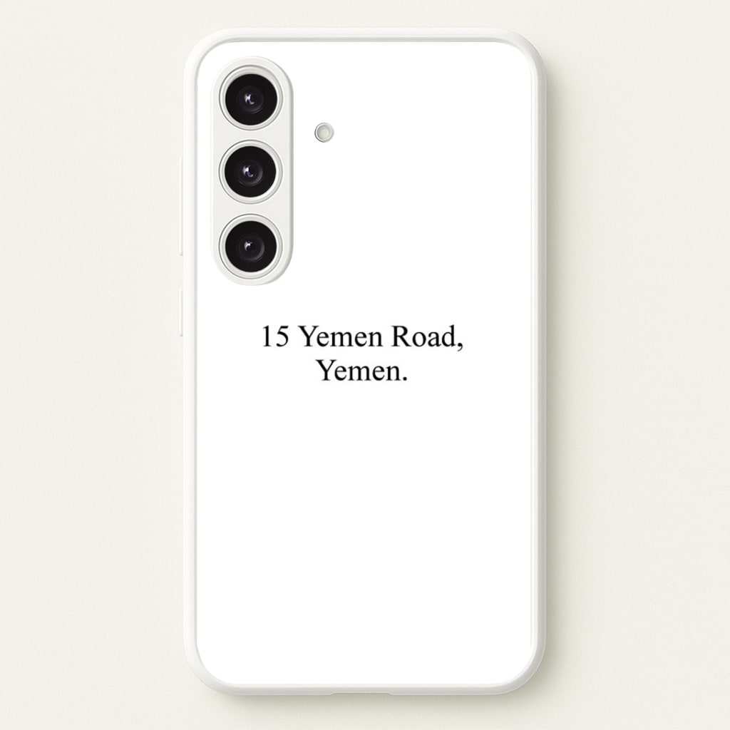 15 Yemen Road, Yemen Phone Case