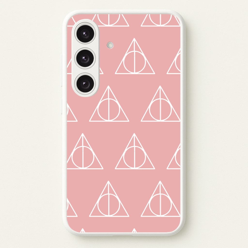 The Deathly Hallows Symbol Pattern Phone Case