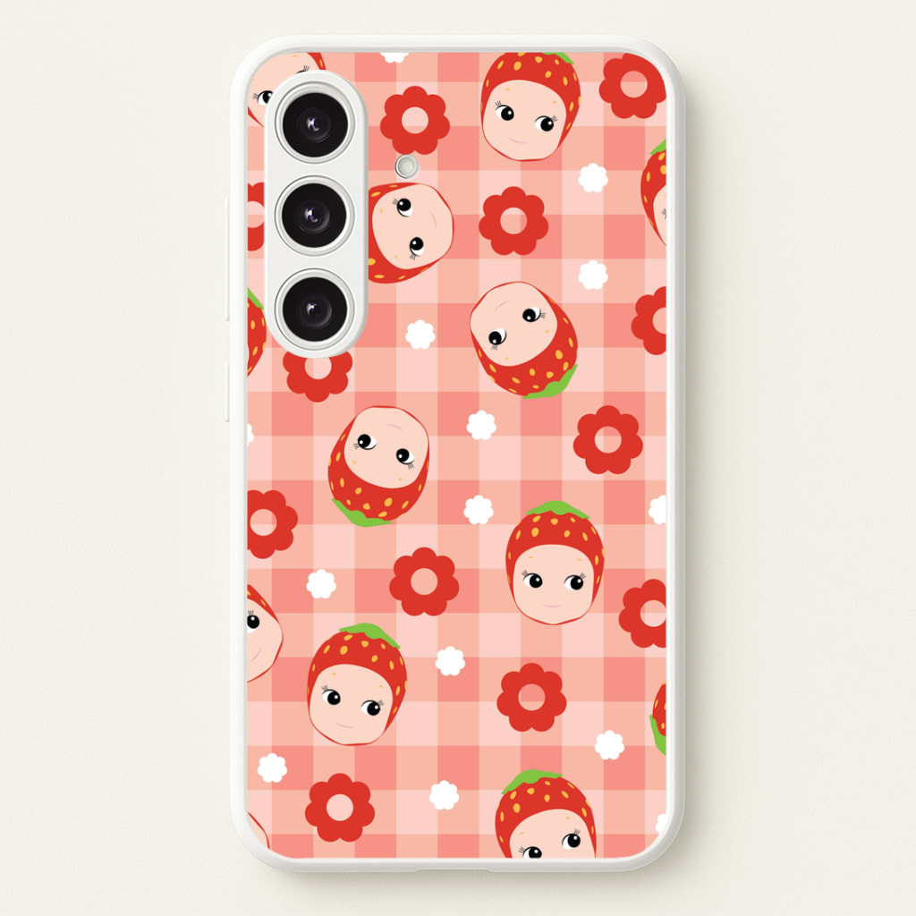 Strawberry Angel Pattern Phone Case