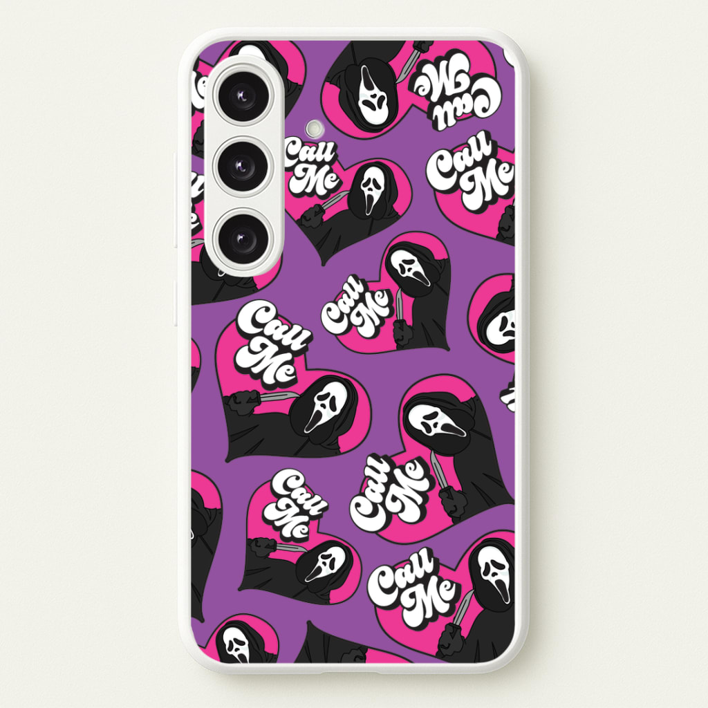 Call Me Heart Pattern Phone Case