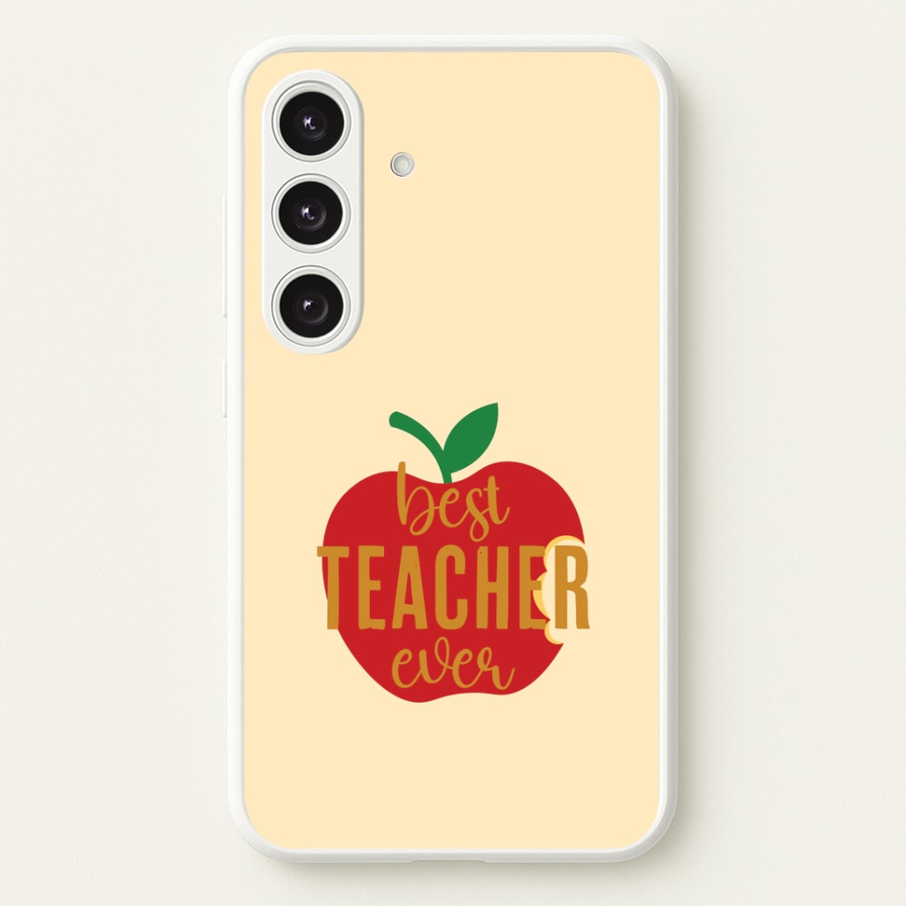 Apple Best Teacher Ever Phone Case