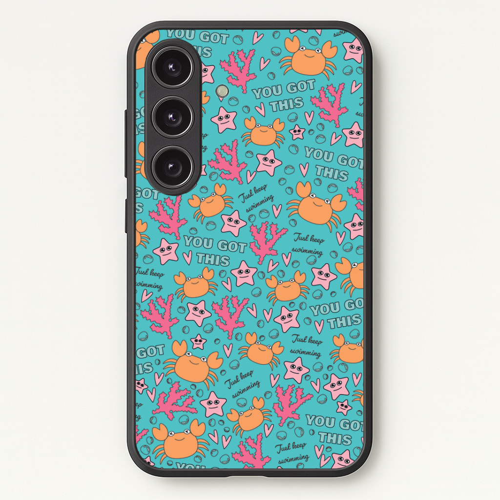 Crabs - Animal Patterns Phone Case - Galaxy S25 / Standard