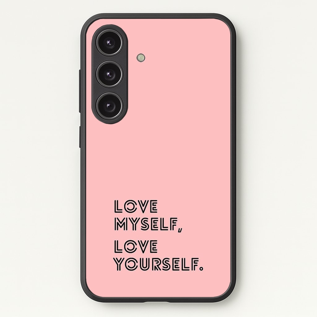 Love Myself, Love Yourself K-Pop Band Phone Case - Galaxy S25 / Standard