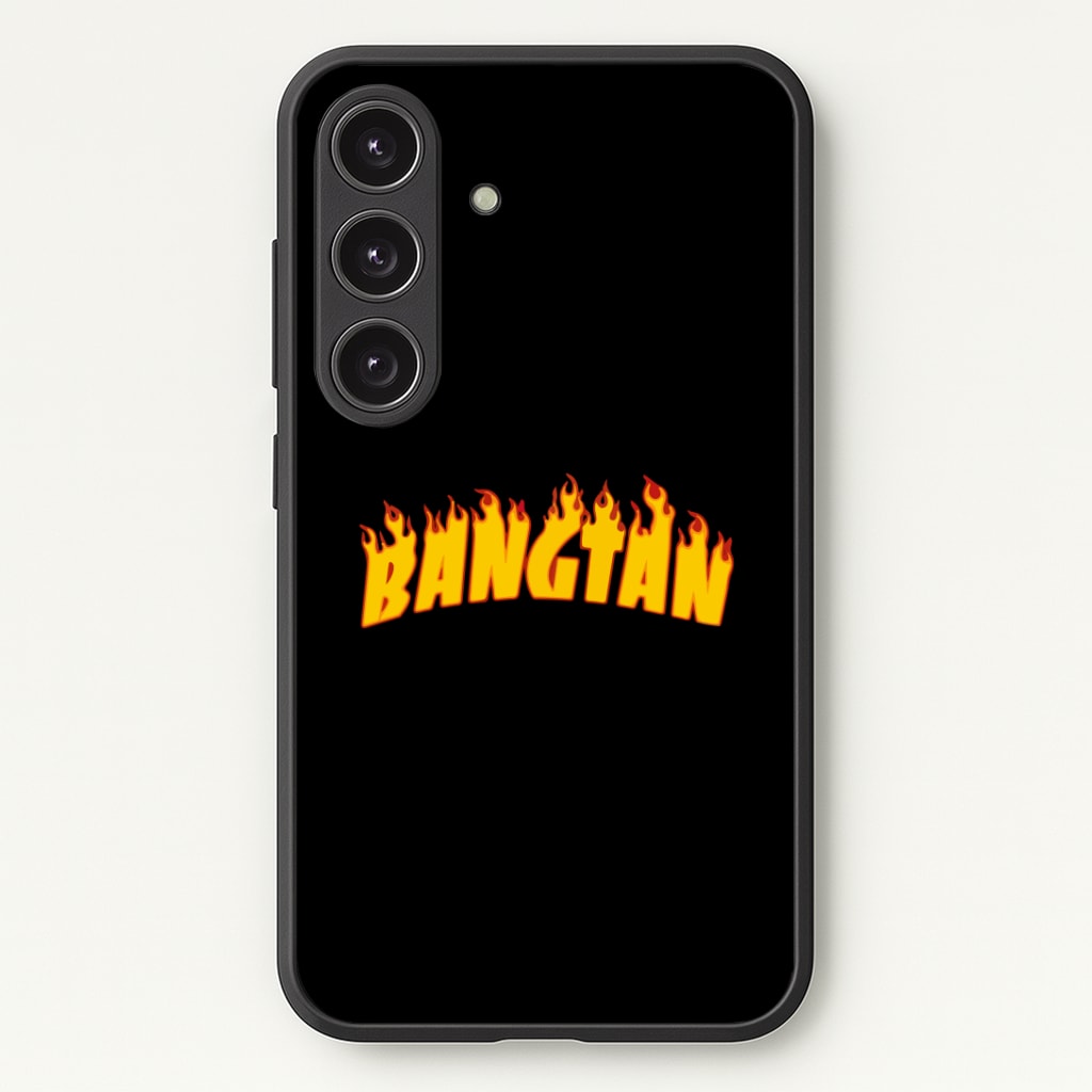 Bangtan Flames - K Pop Phone Case - Galaxy S25 / Standard