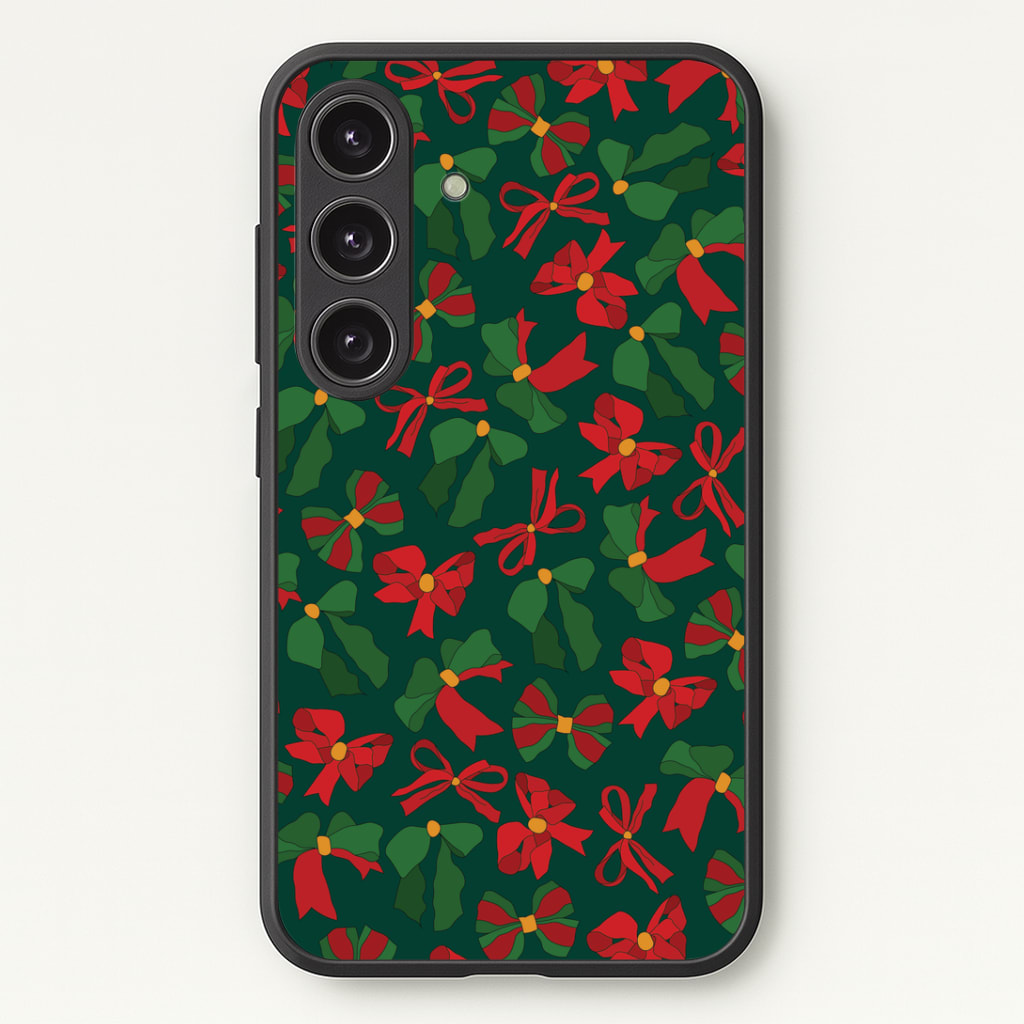 Green And Red Pattern Phone Case - Galaxy S25 / Standard