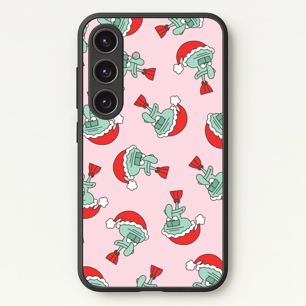 Oh Joy Cartoon Squid Pattern Phone Case - Galaxy S25 / Standard